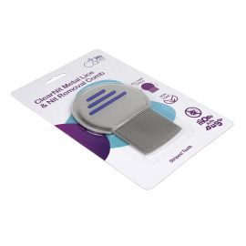 ClearNit Metal Lice and Nit Removal comb/micro-grooved teeth
