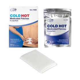 Cold Hot Medicated Patches - XL Back