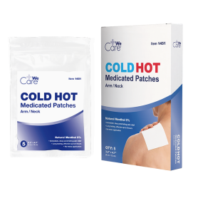 Cold Hot Medicated Patches - Arm/Neck