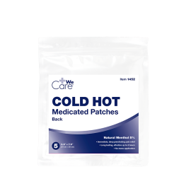 Cold Hot Medicated Patches - Back