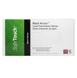 Black Arrow Latex Exam Gloves