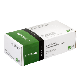 Black Arrow Latex Exam Gloves