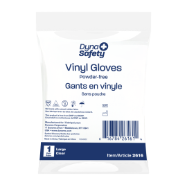 Vinyl Exam Gloves In A Bag