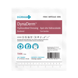 DynaDerm - Hydrocolloid Dressing - Thin