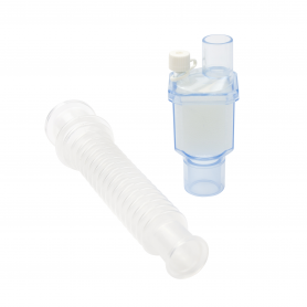 Heat Moisture Exchanger (HME) 1500, HCH, CO2 Port, Flex Tube