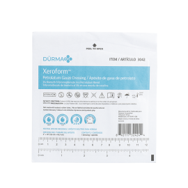 Xeroform Petrolatum Gauze Dressing