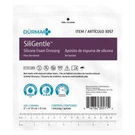 SiliGentle - Non-Adhesive Silicone Foam Dressing
