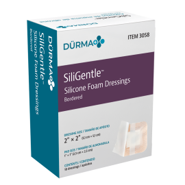 SiliGentle - Silicone Bordered Foam Dressing
