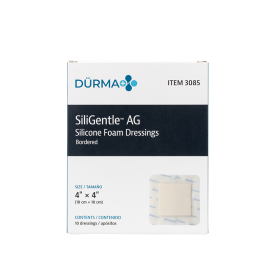 SiliGentleAG - Silicone Bordered Foam Dressing