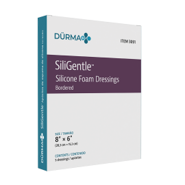 SiliGentle - Silicone Bordered Foam Dressing