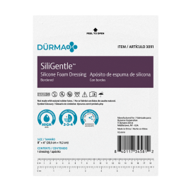 SiliGentle - Silicone Bordered Foam Dressing