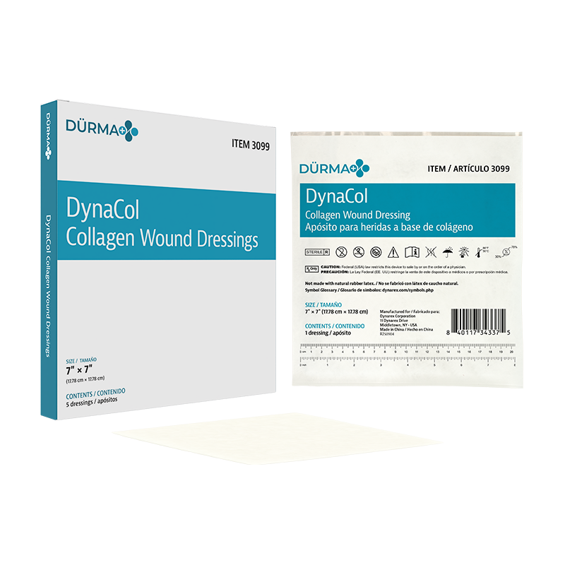 collagen wound dressing McKesson Dressings with Silver DynaCol Collagen Wound Dressing