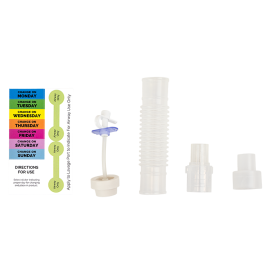 Vortex 72 Closed Suction Tracheal Catheter  T-Piece