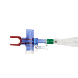 Vortex 72 Closed Suction Tracheal Catheter  T-Piece