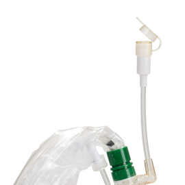 Closed Suction Tracheal Catheter w/ Double Swivel Elbow