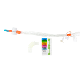Closed Suction Tracheal Catheter w/ Double Swivel Elbow