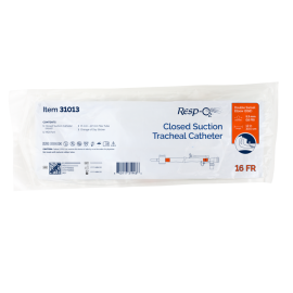 Closed Suction Tracheal Catheter w/ Double Swivel Elbow