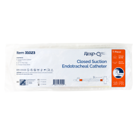 Closed Suction Endotracheal Catheter w/ T-Piece
