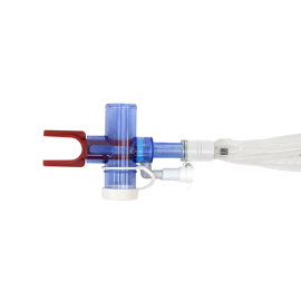 Vortex 72 Closed Suction Endotracheal Catheter , T-Piece