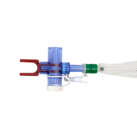 Vortex 72 Closed Suction Endotracheal Catheter , T-Piece