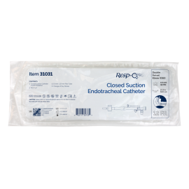 Closed Suction Endotracheal Catheter w/ Double Swivel Elbow