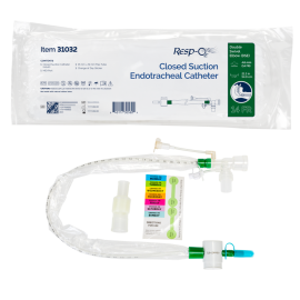 Closed Suction Endotracheal Catheter w/ Double Swivel Elbow