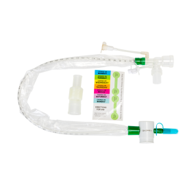 Closed Suction Endotracheal Catheter w/ Double Swivel Elbow