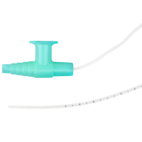 Single Suction Catheter - Graduated w/ Control Valve