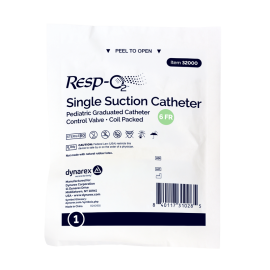 Single Suction Catheter - Graduated w/ Control Valve