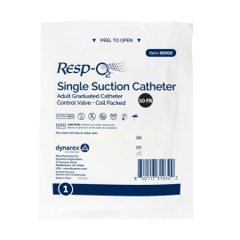 Single Suction Catheter - Graduated w/ Control Valve