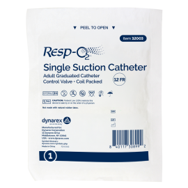 Single Suction Catheter - Graduated w/ Control Valve