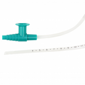 Single Suction Catheter - Graduated w/ Control Valve