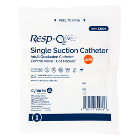 Single Suction Catheter - Graduated w/ Control Valve
