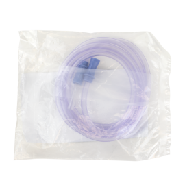 Suction Connecting Tubing w/ Male Connector, Non-Conductive