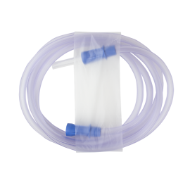 Suction Connecting Tubing w/ Male Connector, Non-Conductive