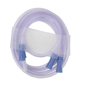 Suction Connecting Tubing w/ Male Connector, Non-Conductive,
