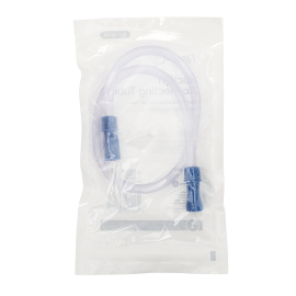 Suction Connecting Tubing w/ Male Connector, Non-Conductive,