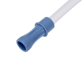 Suction Connecting Tubing w/ Male Connector, Non-Conductive,