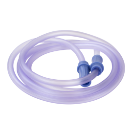 Suction Connecting Tubing w/ Male Connector, Non-Conductive,