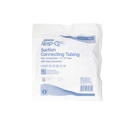 Suction Connecting Tubing w/ Male Connector, Non-Conductive,