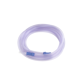 Suction Connecting Tubing w/ Male Connector, Non-Conductive,