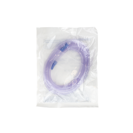 Suction Connecting Tubing w/ Male Connector, Non-Conductive,