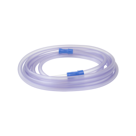 Suction Connecting Tubing w/ Male Connector, Non-Conductive