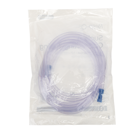 Suction Connecting Tubing w/ Male Connector, Non-Conductive