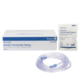 Suction Connecting Tubing w/ Male Connector, Non-Conductive