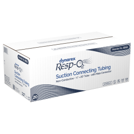 Suction Connecting Tubing w/ Male Connector, Non-Conductive,