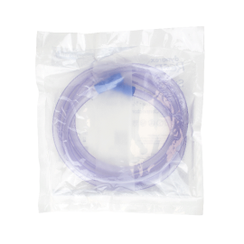 Suction Connecting Tubing w/ Male Connector, Non-Conductive,