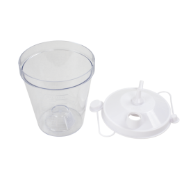 Disposable Suction Canister w Float Valve Shutoff