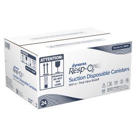 Disposable Suction Canister w Float Valve Shutoff