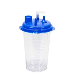 Disposable Suction Canister w/ Float Valve Shutoff